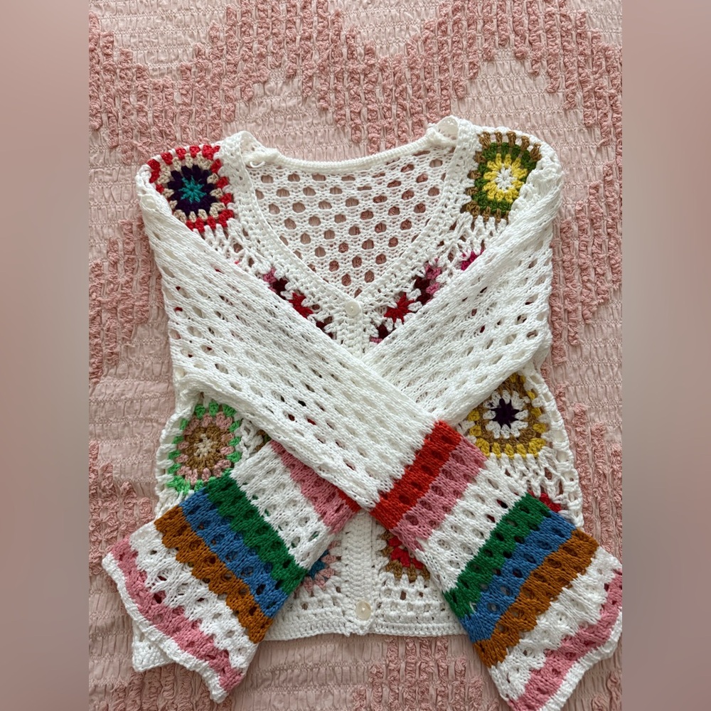 NWOT Boutique Boho Top Size L